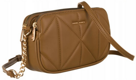 Elegante, gesteppte Damen Handtasche aus Öko-Leder – David Jones