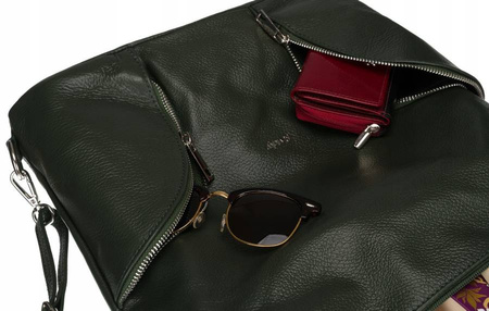 Shopper Damen aus Echtleder, Geräumig – Rovicky