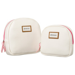 Set aus zwei Damen Kosmetiktaschen aus Öko-Leder – Rovicky