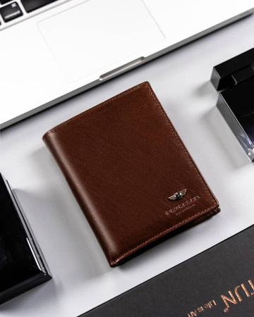 Große Herren Geldbörse aus Leder – Peterson