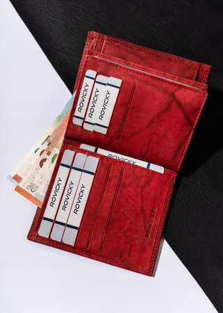 Große Herren Geldbörse aus Leder – Always Wild