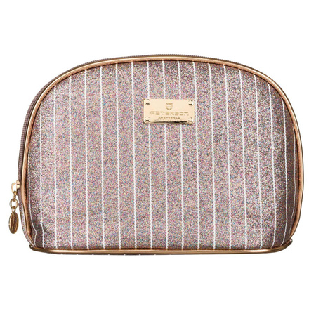 Handliche Reisekosmetiktasche in Rosa – Peterson