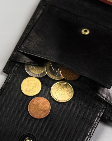 Große Herren Geldbörse mit Druckknopfverschluss – Peterson