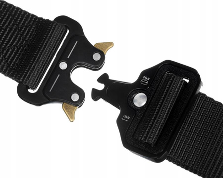 Langer Textilgürtel mit QR-Schnalle