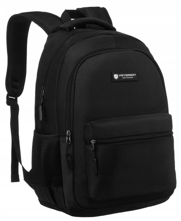 Geräumiger Herren-Rucksack aus Polyester mit Laptopfach – Peterson