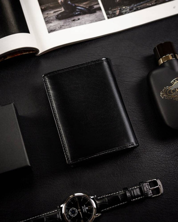 Elegante Herren Geldbörse aus Leder – Rovicky