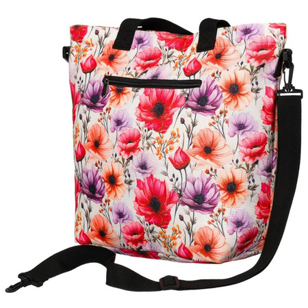 City Shopper Tasche mit Blumenmuster – Rovicky