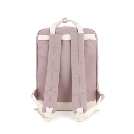 Großer Damen Rucksack in Lavendelfarbe mit verstellbaren Trägern – Himawari