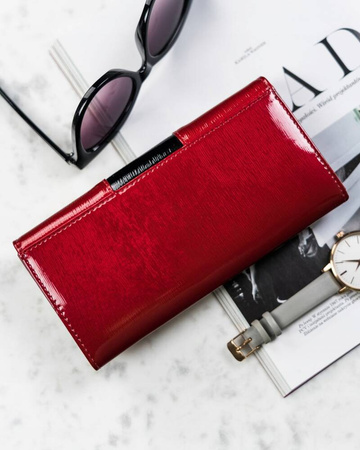 Elegante Damen Geldbörse aus Leder mit Druckverschluss – 4U Cavaldi