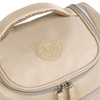 Praktische Reise-Kosmetiktasche aus synthetischem Stoff in Beige - Peterson