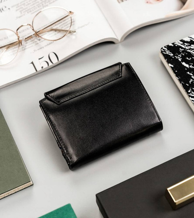 Damen Geldbörse aus Leder mit RFID-Schutz – Peterson