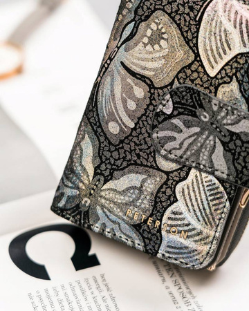 Damen Geldbörse aus Leder mit RFID-Schutz – Peterson