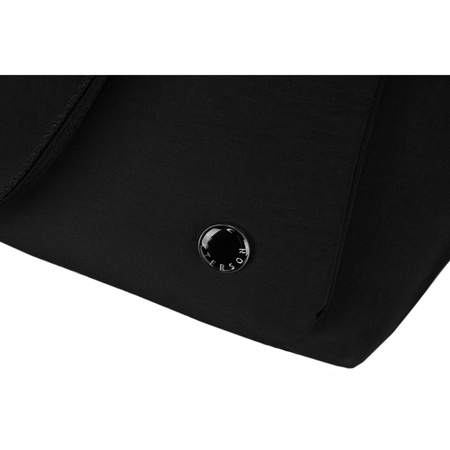 Stilvolle Damen Shopper aus Polyester in Schwarz mit bequemen Henkeln – Peterson