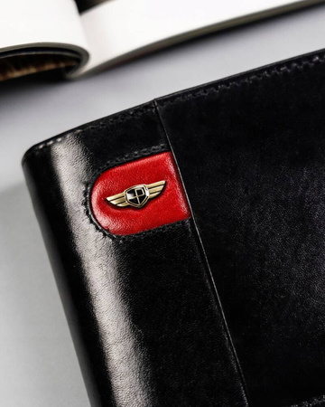 Große Herren Geldbörse aus echtem Leder mit RFID-Schutz – Peterson