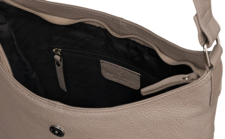 Damen Handtasche aus Leder im Set mit Geldbörse – Peterson