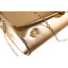 Damen Clutch aus Öko-Leder in Gold – Rovicky