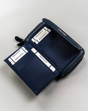 Große, horizontale Damen Geldbörse aus Öko-Leder – 4U Cavaldi