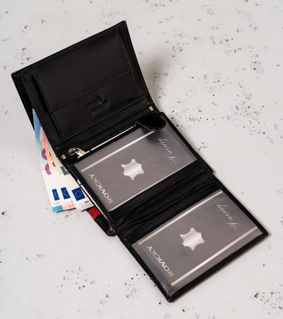 Herren Geldbörse mit Dokumentenfächern – Rovicky