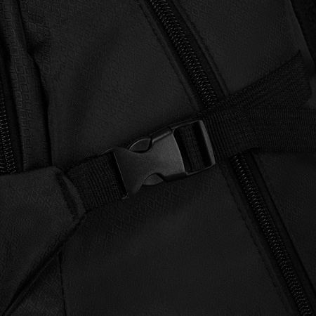 Geräumiger Wanderrucksack aus Polyester in Schwarz – Peterson