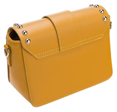 Kleine Damen Umhängetasche mit Nieten im Rockstil – Rovicky