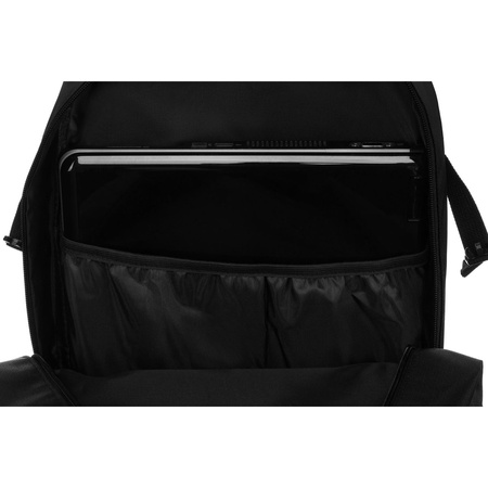 Geräumiger Wanderrucksack aus Polyester in Schwarz – Peterson