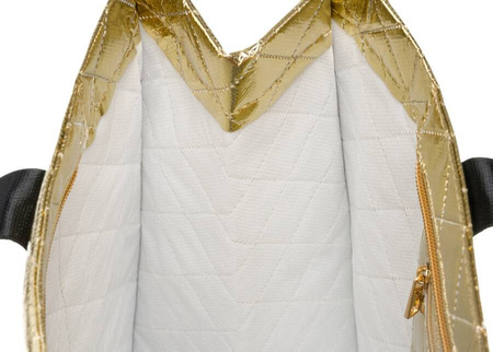 Große Damen Tasche aus Synthetikgewebe – Peterson