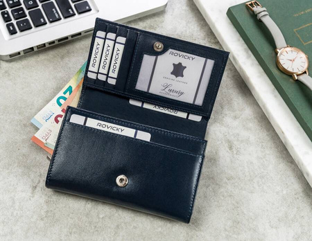 Große Damen Geldbörse aus echtem Leder – 4U Cavaldi