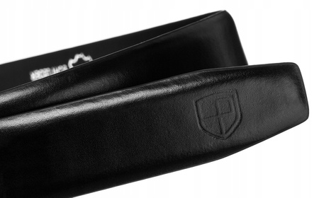 Eleganter Herren Gürtel mit Automatikschließe aus echtem Leder – Peterson