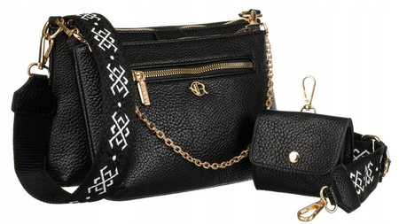 Zweiteilige Damen Umhängetasche mit Geldbörse – Rovicky