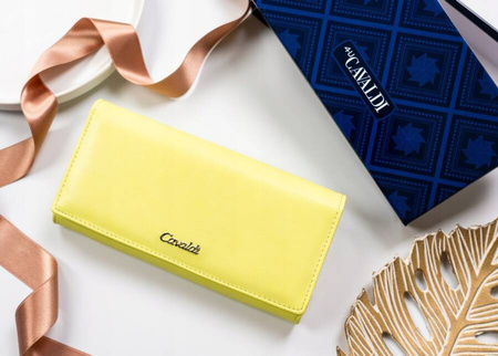 Große Damen Geldbörse Querformat aus Öko-Leder – 4U Cavaldi