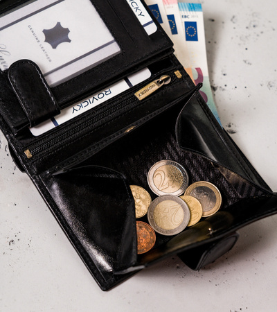 Herren Geldbörse mit RFID-Sicherheit – Rovicky