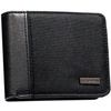 Kompakte schwarze Herren Geldbörse aus Öko-Leder – Peterson