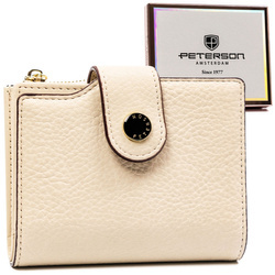 Modische Damen Geldbörse aus Öko-Leder – Peterson