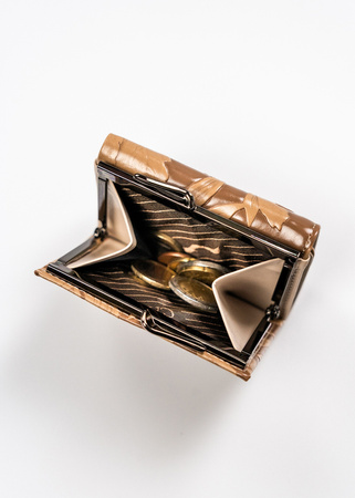 Klassische Damen Geldbörse aus Echt- und Öko-Leder – 4U Cavaldi