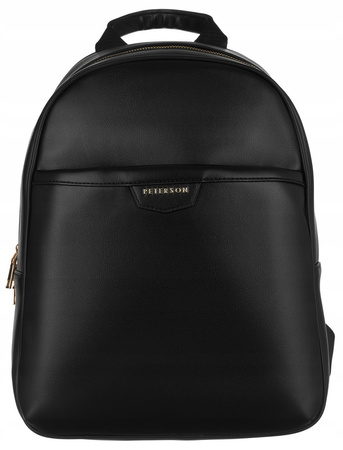 Geräumiger Damen-Rucksack aus Öko-Leder – Peterson