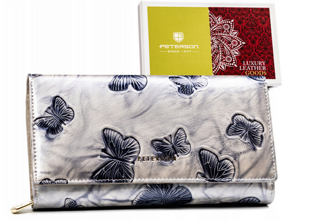 Große Damen Geldbörse aus Leder – Peterson