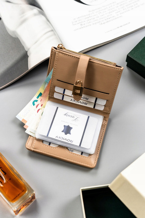 Geräumige, erweiterte Damen Geldbörse aus Öko-Leder – 4U Cavaldi