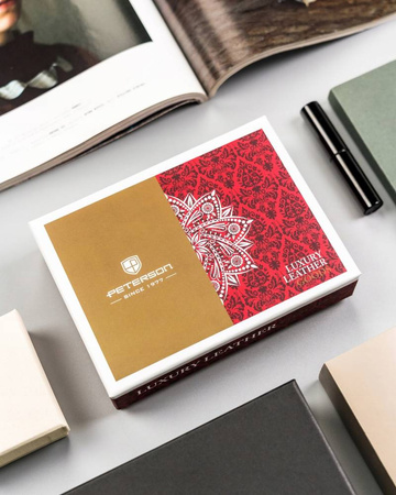 Elegante Damen Geldbörse aus Echtleder – Peterson