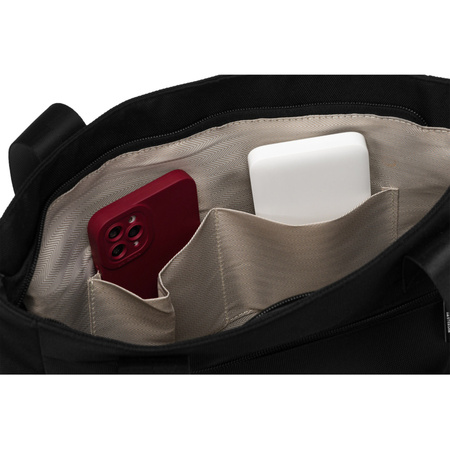 Große Damen-Tasche in Schwarz mit bequemen Griffen - Peterson