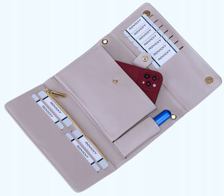 Elegante Mini Clutch in Silber – Rovicky