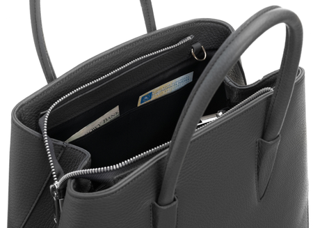 Große Damen Ledertasche zum Umhängen – Rovicky