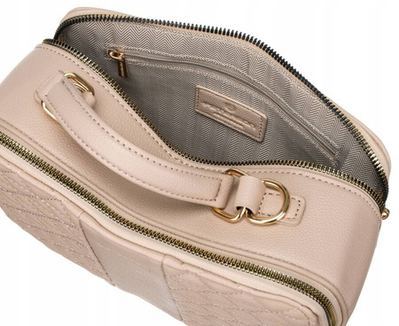 Kleine elegante Damen Umhängetasche aus Öko-Leder – Peterson