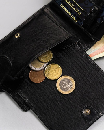 Große Herren Geldbörse aus echtem Leder mit RFID-Schutz – Peterson