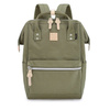 Städtischer Rucksack aus wasserabweisendem Gewebe in Khaki – Himawari
