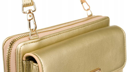 Mini Damen Umhängetasche mit Geldbörsenfunktion und abnehmbarem Riemen – 4U Cavaldi