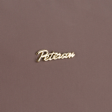 Peterson Damen-Rucksack mit zwei Fächern aus Polyester in Beige