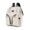 Praktischer Damen Rucksack aus Polyester in Ecru – Himawari