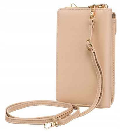 Mini Damen Umhängetasche 2in1 mit Geldbörsenfunktion und abnehmbarem Riemen – 4U Cavaldi