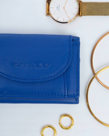 Kleine Damen Geldbörse aus echtem Leder – Rovicky