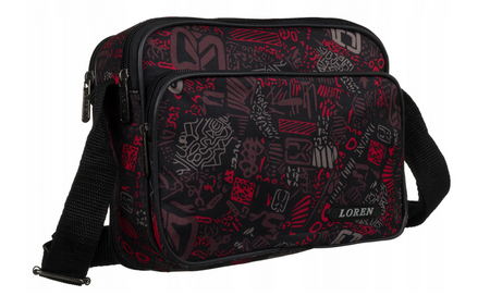 Sportliche Herrentasche aus robustem Polyester – Loren